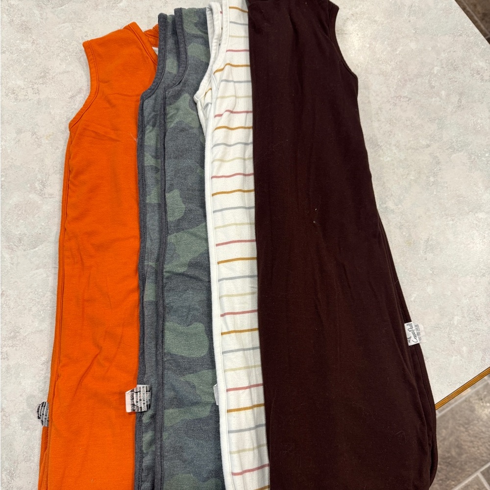 Copper pearl sleep bags 6-12 month - lot of 4